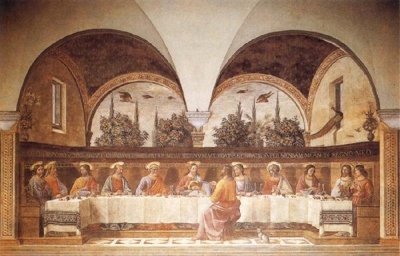 GHIRLANDAIO, Domenico Last Supper France oil painting art